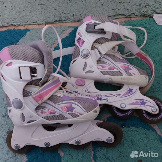 Роликовые коньки детские раздвижные