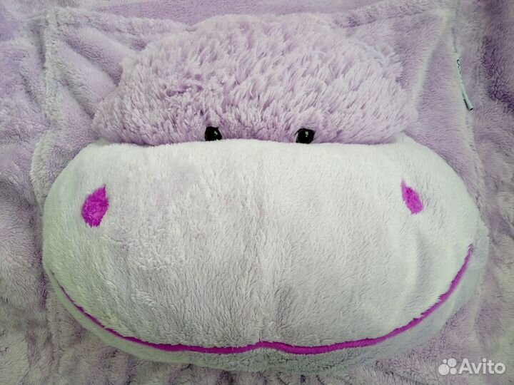 Плед подушка детский Dormeo плюшевый (одеяло)