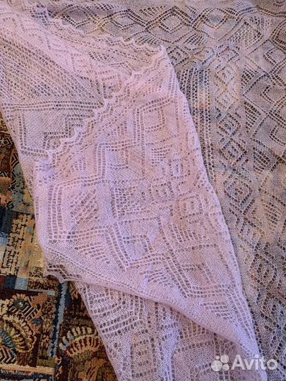 Платок пуховый паутинка