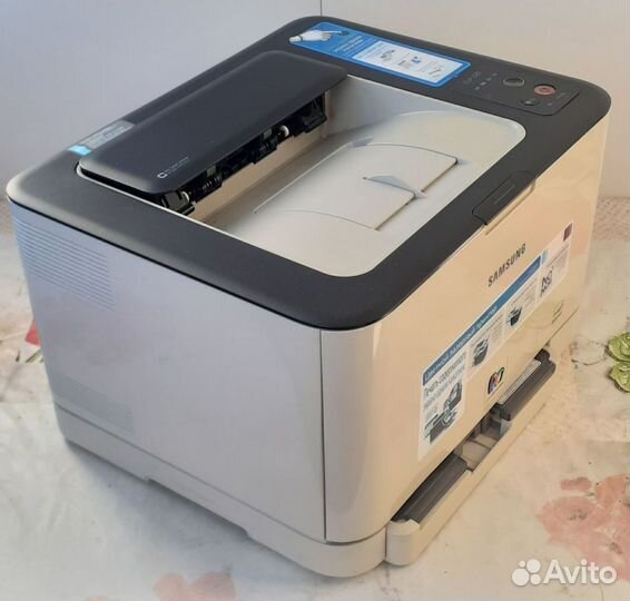 Цветной лазерный принтер samsung clp-320n, А4