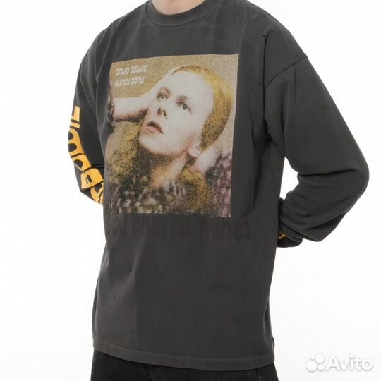 Лонгслив St Michael серый