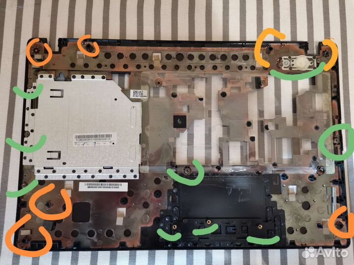 Топкейс верхний корпус для Lenovo g580