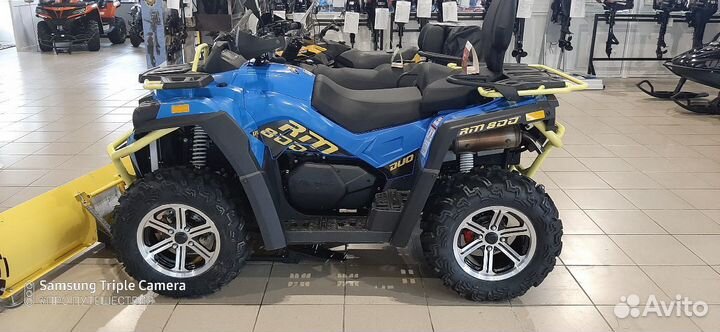 Квадроцикл рм 800 Duo EPS синий и чёрный