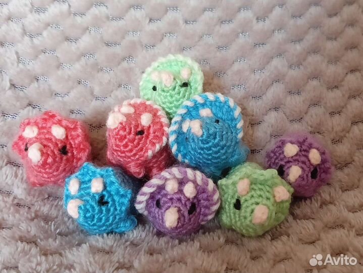 Вязаные игрушки ручной работы