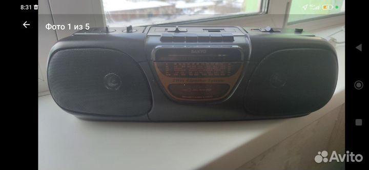 Кассетный радиомагнитофон 