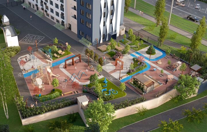 2-к. квартира, 64,7 м², 6/24 эт.