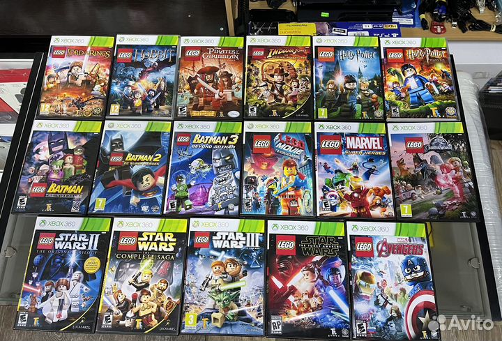 Игры серии Lego для Прошитого Xbox 360
