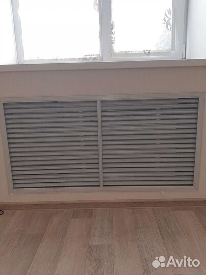 Декоративная решетка на батарею