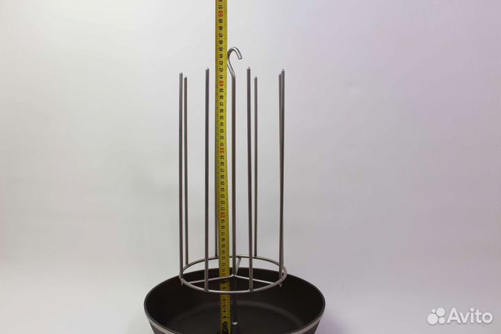 Тритон для тандыра из чугуна 8 шипов 29 см