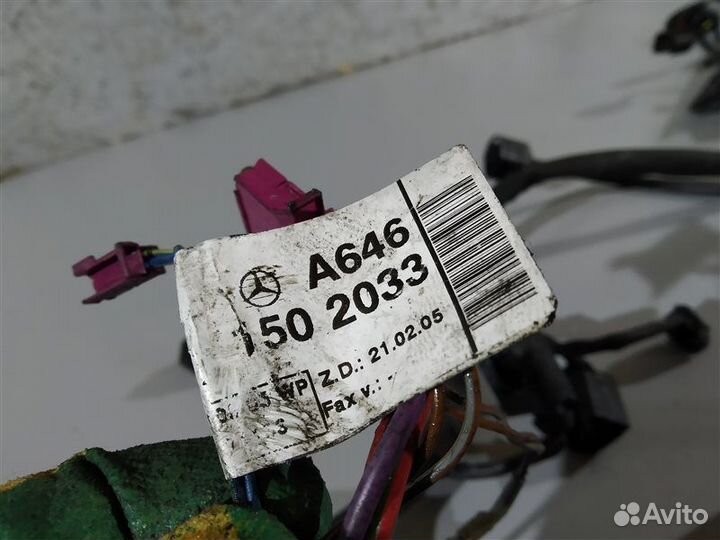 Проводка двигателя Mercedes C-Class W203 OM646