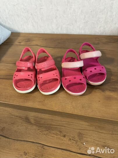 Crocs сандали на девочку c6