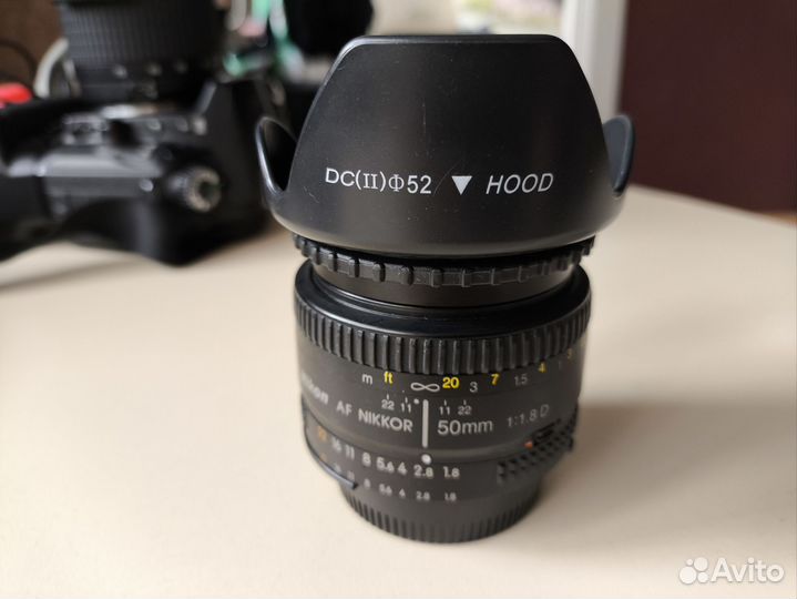 Объектив Nikon 50mm 1 8 af