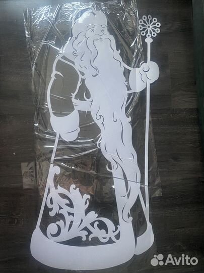 Новогодние украшения на окна