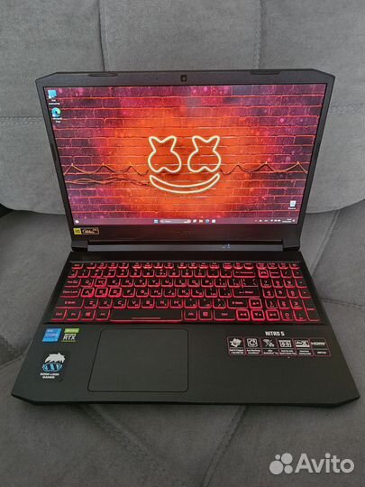 Игровой Acer nitro 5 RTX3050Ti