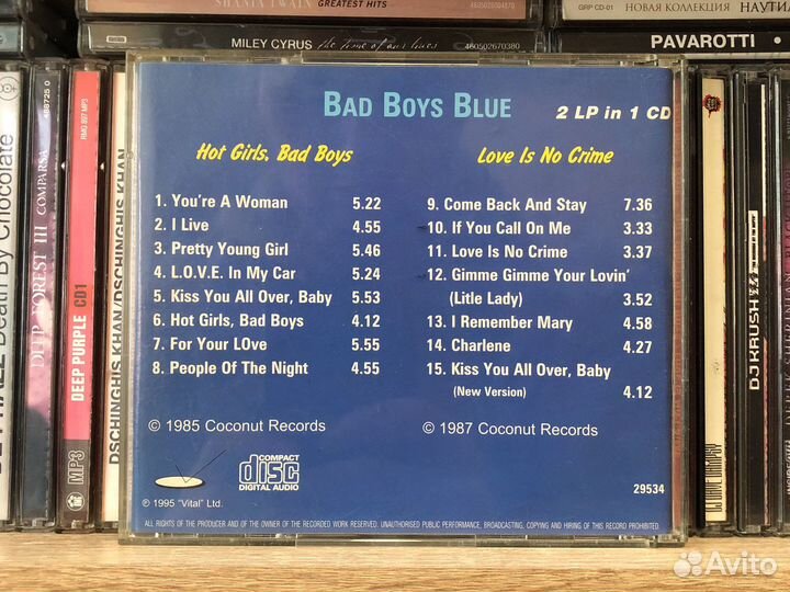 CD Bad Boys Blue