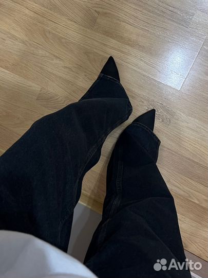 Джинсы женские прямые