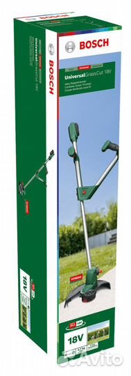 Триммер аккумуляторный bosch UniversalGrassCut 18V