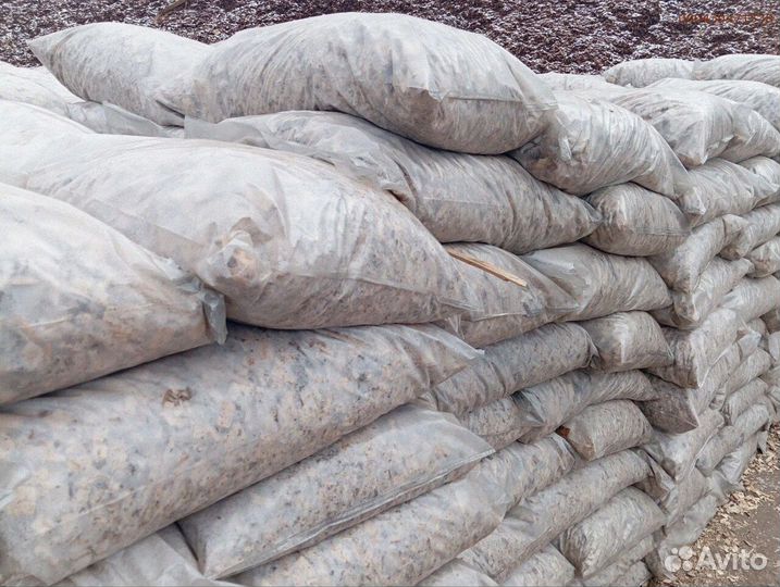 Декоративная щепа в удобных мешках