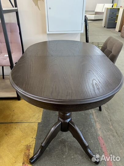 Стол массив «Овал» раздвижной