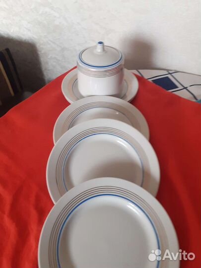Сахарница ссср,тарелки пирожковые,радиоволны