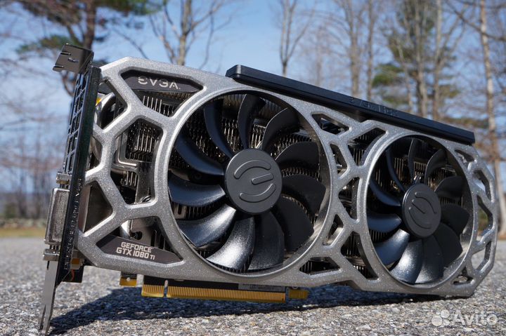 Мощная Видеокарта evga GeForce GTX 1080 Ti SC