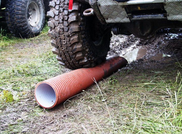 Труба в канаву на заезд sn8