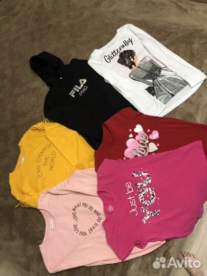 Вещи пакетом на девочку 158