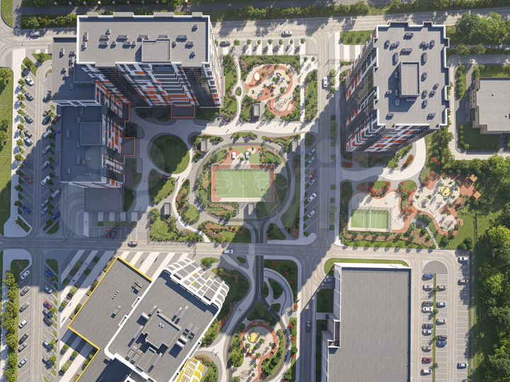 2-к. квартира, 78,5 м², 13/25 эт.