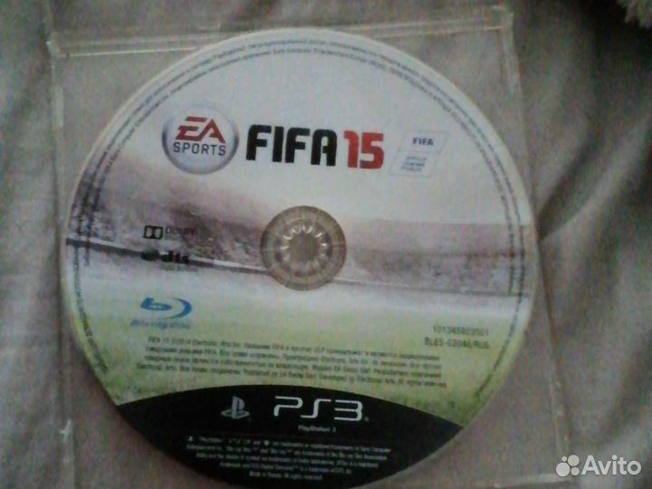 Диск на ps3 Fifa 15