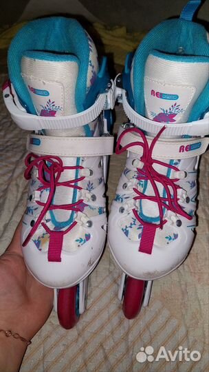 Ролики для девочки раздвижные