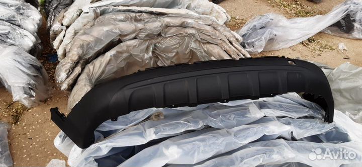 Накладка заднего бампера KIA Sportage 4