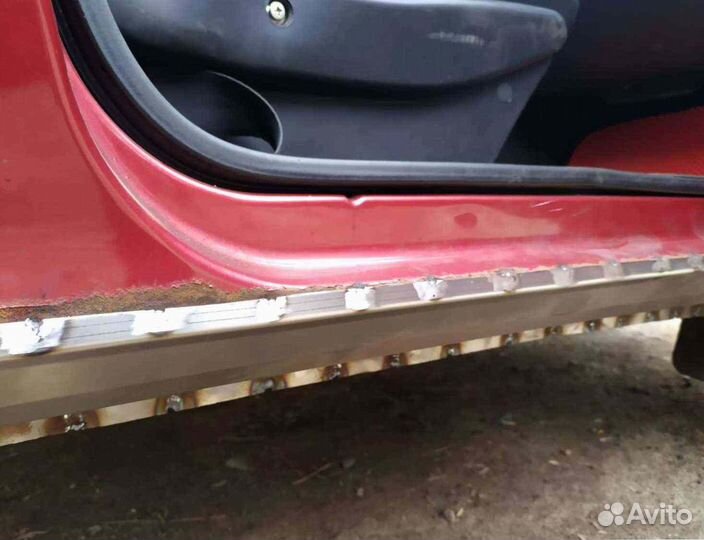 Пороги для Chevrolet Niva 1998-2020 (21236)