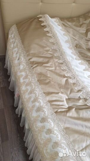 Покрывало на 2 х спальную кровать + 2 подушки