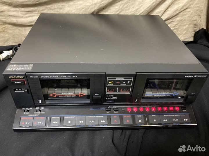 Дека кассетная victor TD-W33