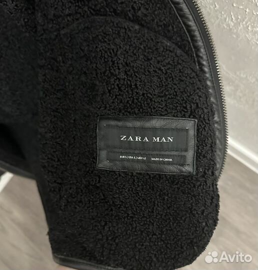 Дубленка zara