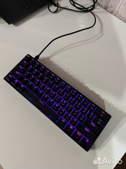 Механическая клавиатура GK61 Geteron RED