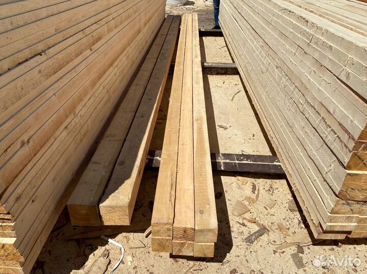 Доска обрезная, Брус