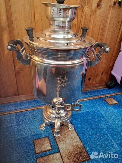 Самовар угольный бу