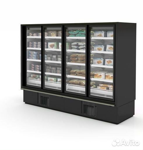 Горка регал пристенный холодильный 0.+8C