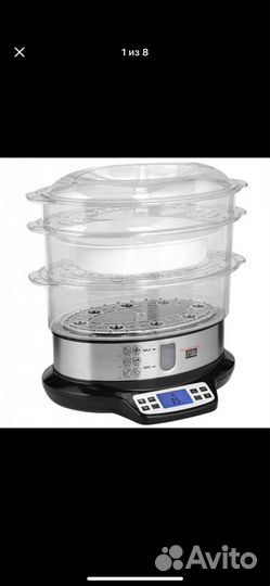 Пароварка gfgril GFS-7DSS новая