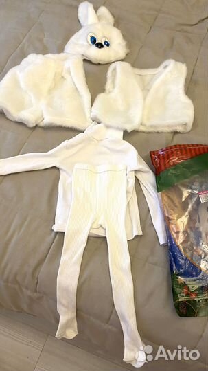 Новогодний костюм зайца 98