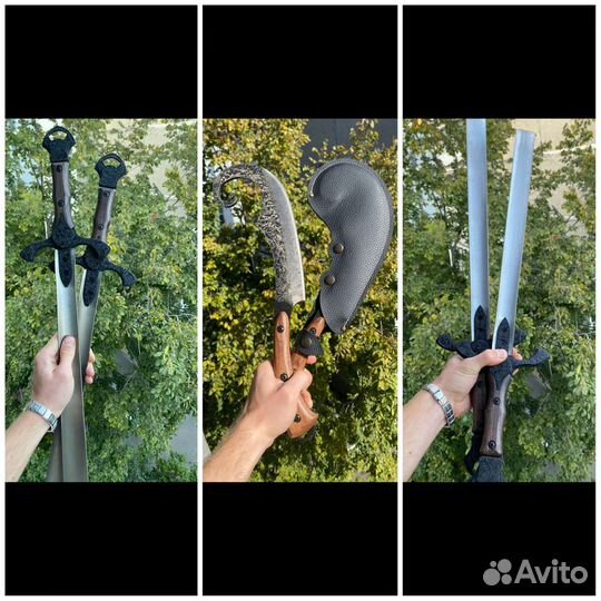 Нож кованый