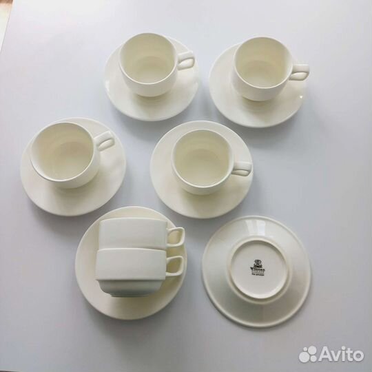 Посуда Фарфор сервиз Wilmaks Кружка тарелка соус