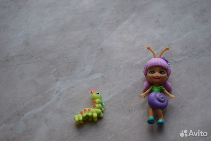 Фигурка Enchantimals букашки гусеница и улитка