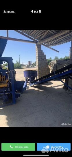 Станок по производству шлакоблоков Китай