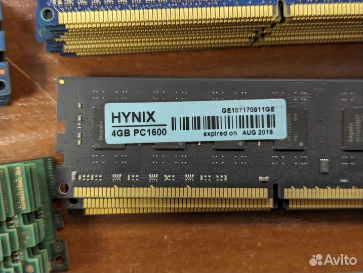 Оперативная память DDR3 4Гб 1600 MHz