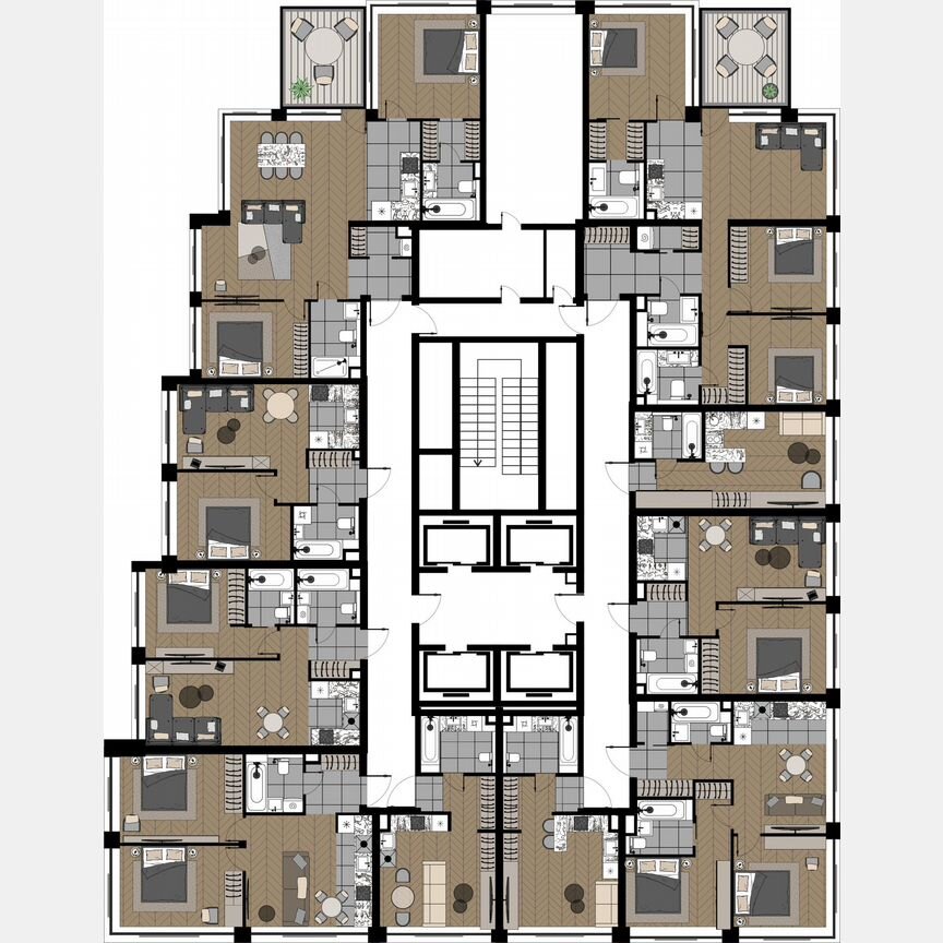 3-к. квартира, 74,7 м², 16/25 эт.