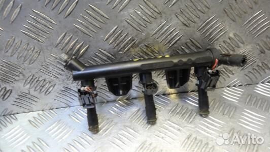 Топливная рампа бензиновая skoda fabia 2 (3SV19TJ0