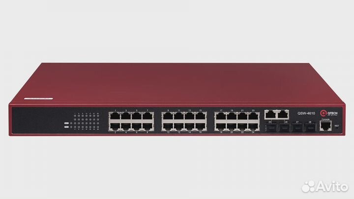 Коммутатор Qtech QSW-4610-28T-POE-AC REV.2C