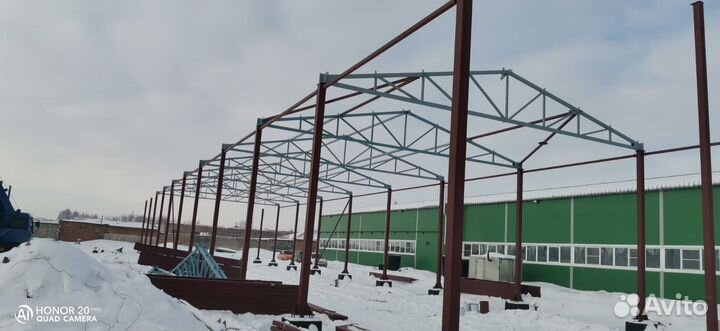 Изготовление Металлоконструкций / ангары / склады